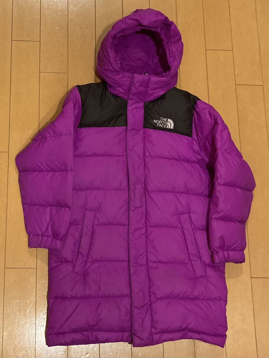 貴重　子供用　120サイズ　ピンク　THE NORTH FACE ノースフェイス NUPTSE HD COAT NDJ18903 ヌプシコートフーディー　ダウンジャケット