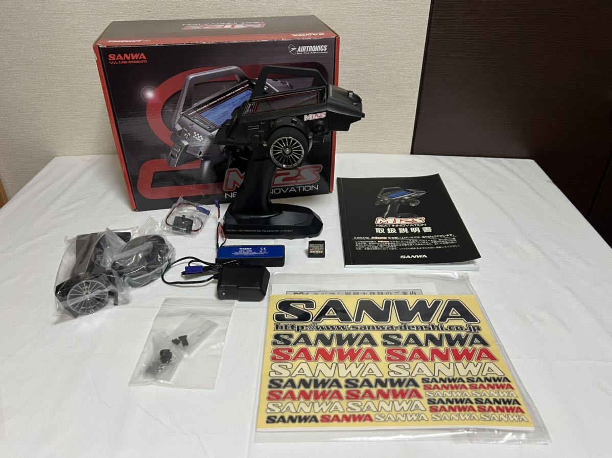 想像を超えての サンワ プロポ M12S RS SANWA 送信機 受信機RX-482