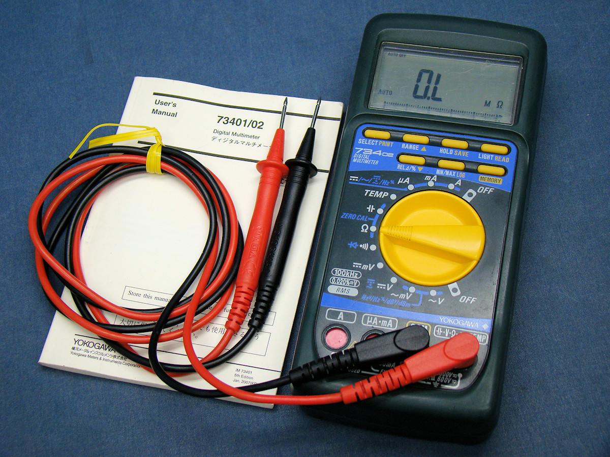【売り切り御免!】 yokogawa 横河 中古 73402 DMM デジタルマルチメータ 734-02 電気計測器 【売り切り御免!】 yokogawa 横河 中古 73402 DMM デジタルマルチメータ 734-02 電気計測器