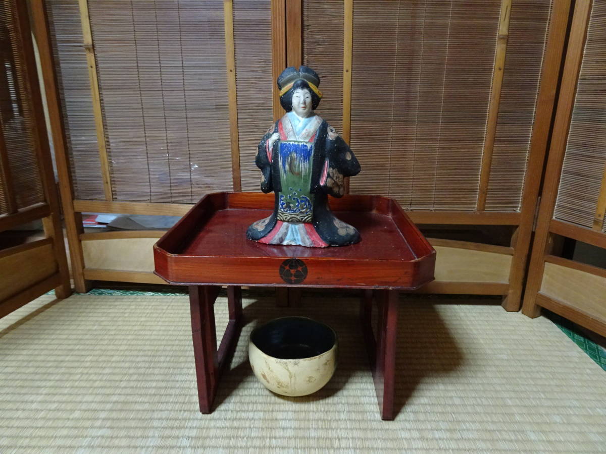 艶やかな表情が目を惹く!昭和ビンテージ 博多人形 伝統工芸師・卓越 艶やかな表情が目を惹く!昭和ビンテージ 博多人形 伝統工芸師・卓越