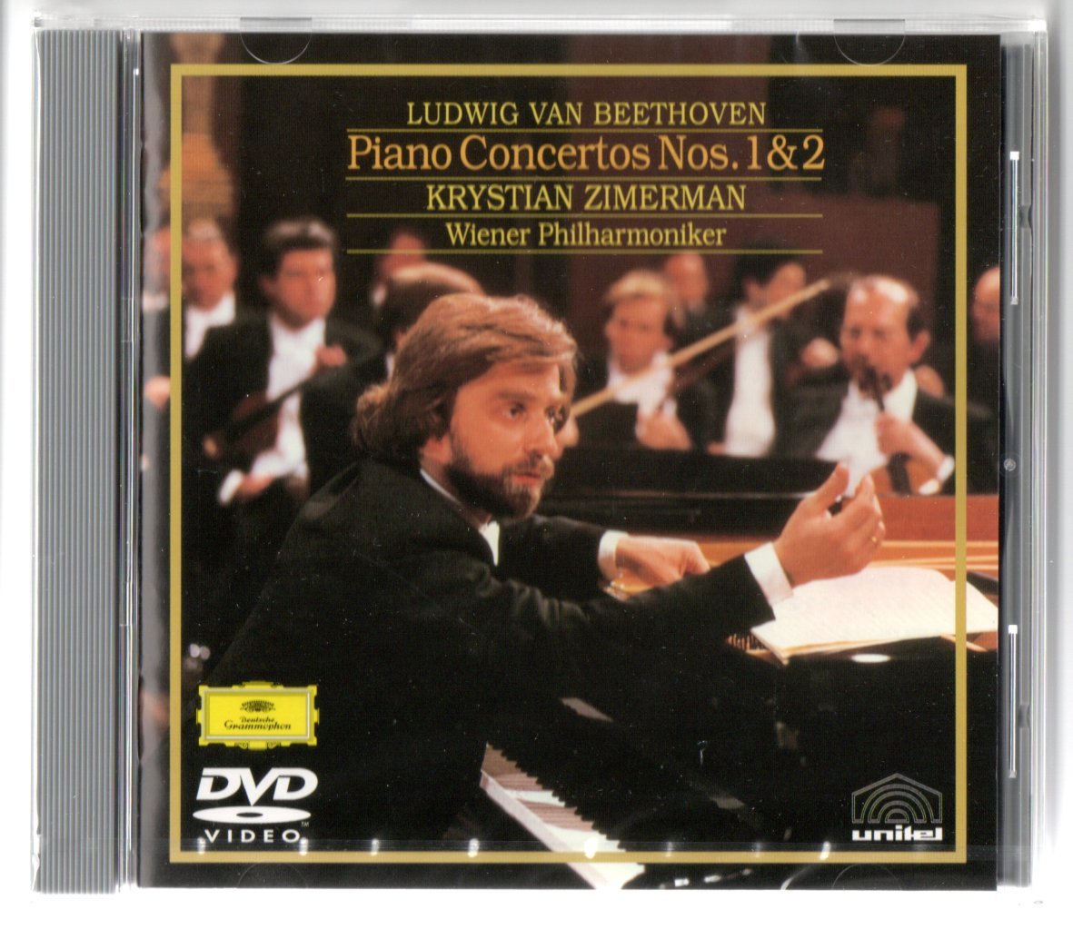  free shipping unopened DVDtsima- man beige to-ven: piano concerto no. 1 number, no. 2 number we n* Phil is - moni - orchestral music .
