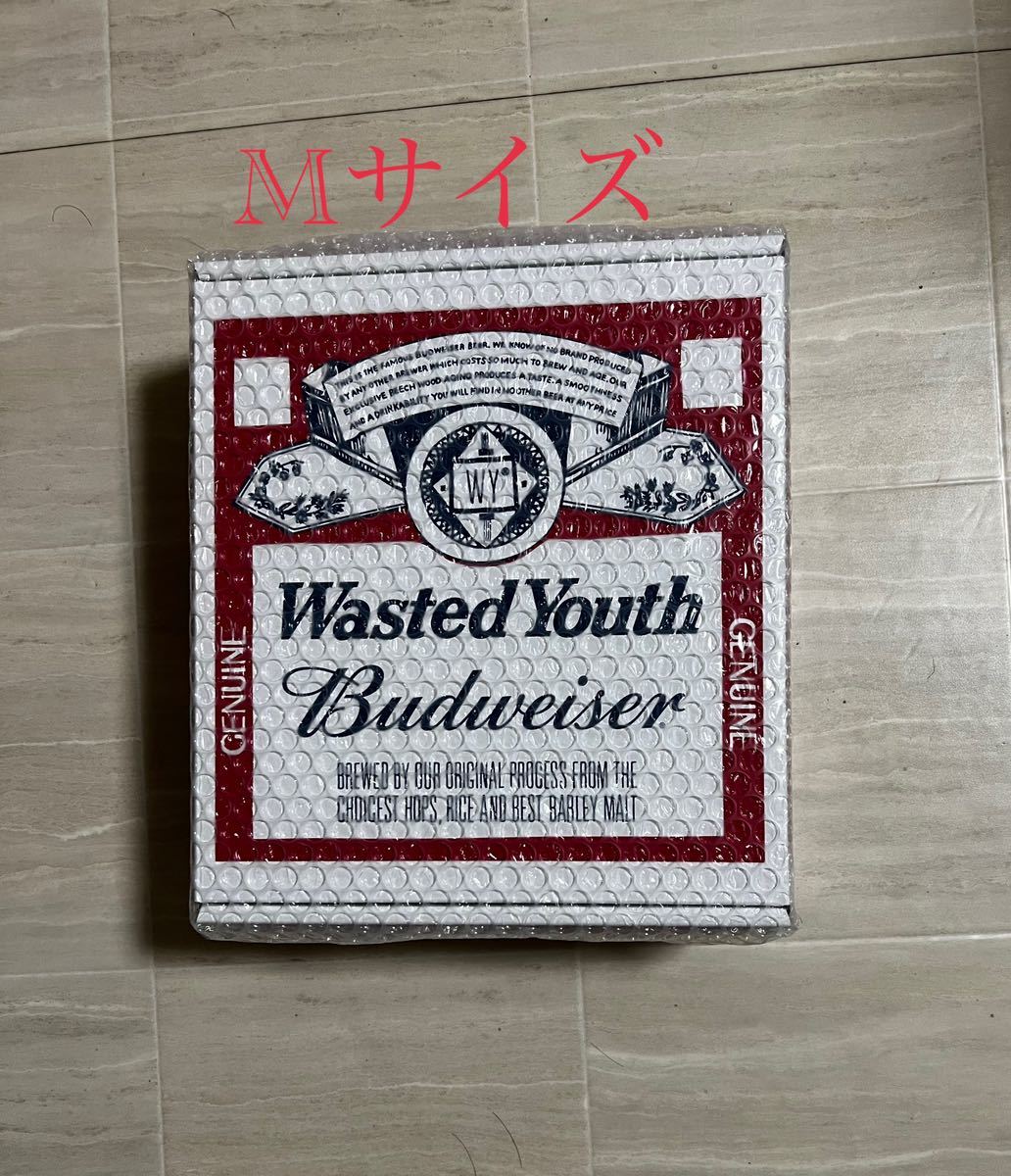 Mサイズ wasted youth Budweiser ウェイステッドユース バドワイザーBOX付