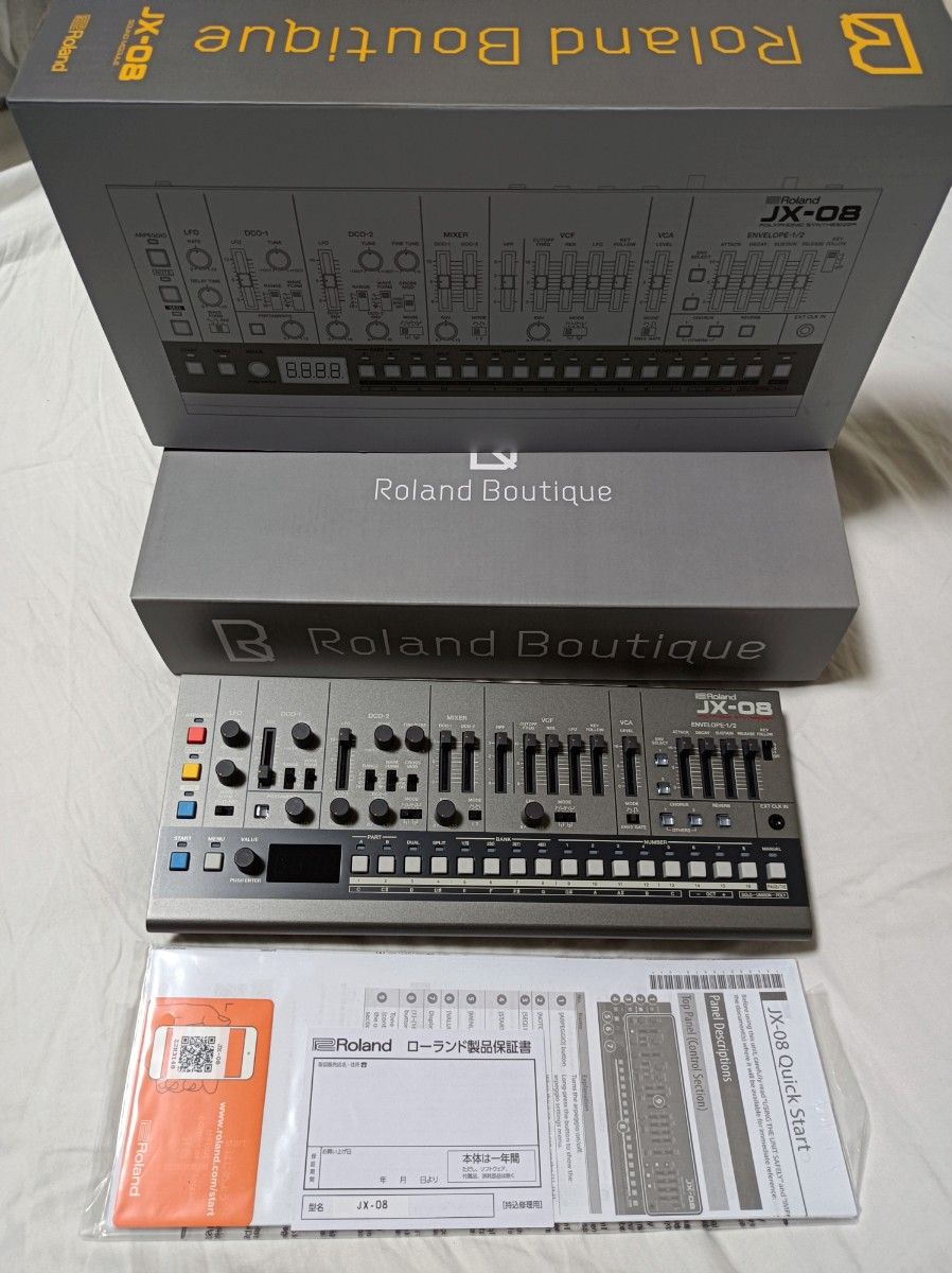未開封新品】Roland JX-08 | www.jarussi.com.br