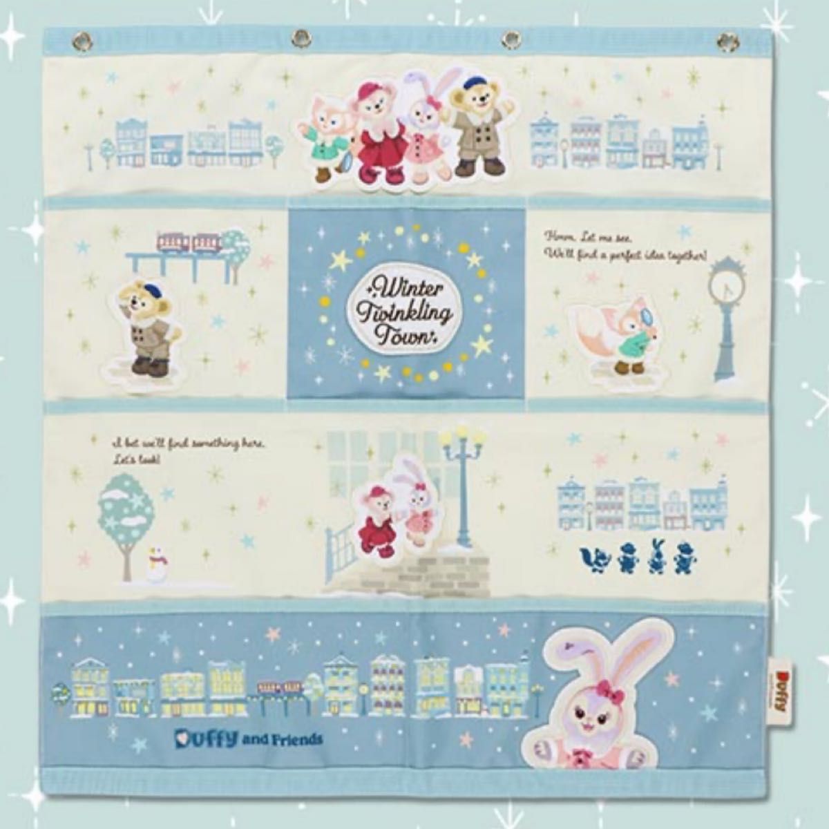 トゥインクリングタウン ウォールポケット ぬいぐるみバッジ コンプリー8点セット トゥインクリングタウンウォールポケットぬいぐるみバッジ