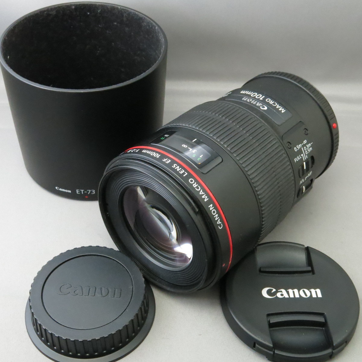 Canonキャノン キヤノン EF100mmF2.8L IS MACRO ☆NO.6603-