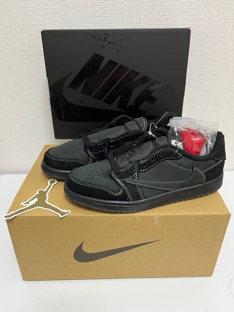 TRAVIS SCOTT × AIR JORDAN 1 LOW(キッズ22cm)-