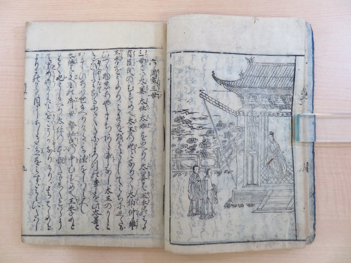 生まれのブランドで 北村季吟訳『仮名列女伝』(全8冊揃)江戸時代和本 仮名草子 和書
