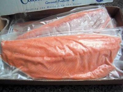 ^_^/ пробный ограничение цена * sashimi для лосось [ premium ] Atlantic salmon fire-* высокое качество salmon fire( отделка E)10kg *
