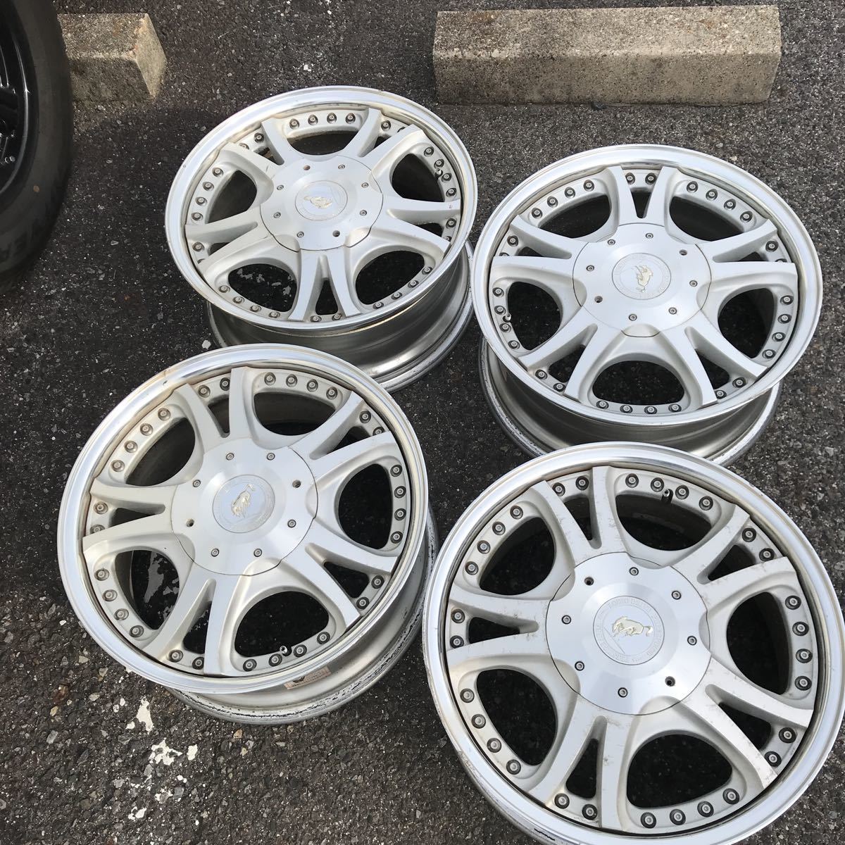高級品市場 LODIO DRIVE ロデオドライブ 4本セット アルミホイール 17