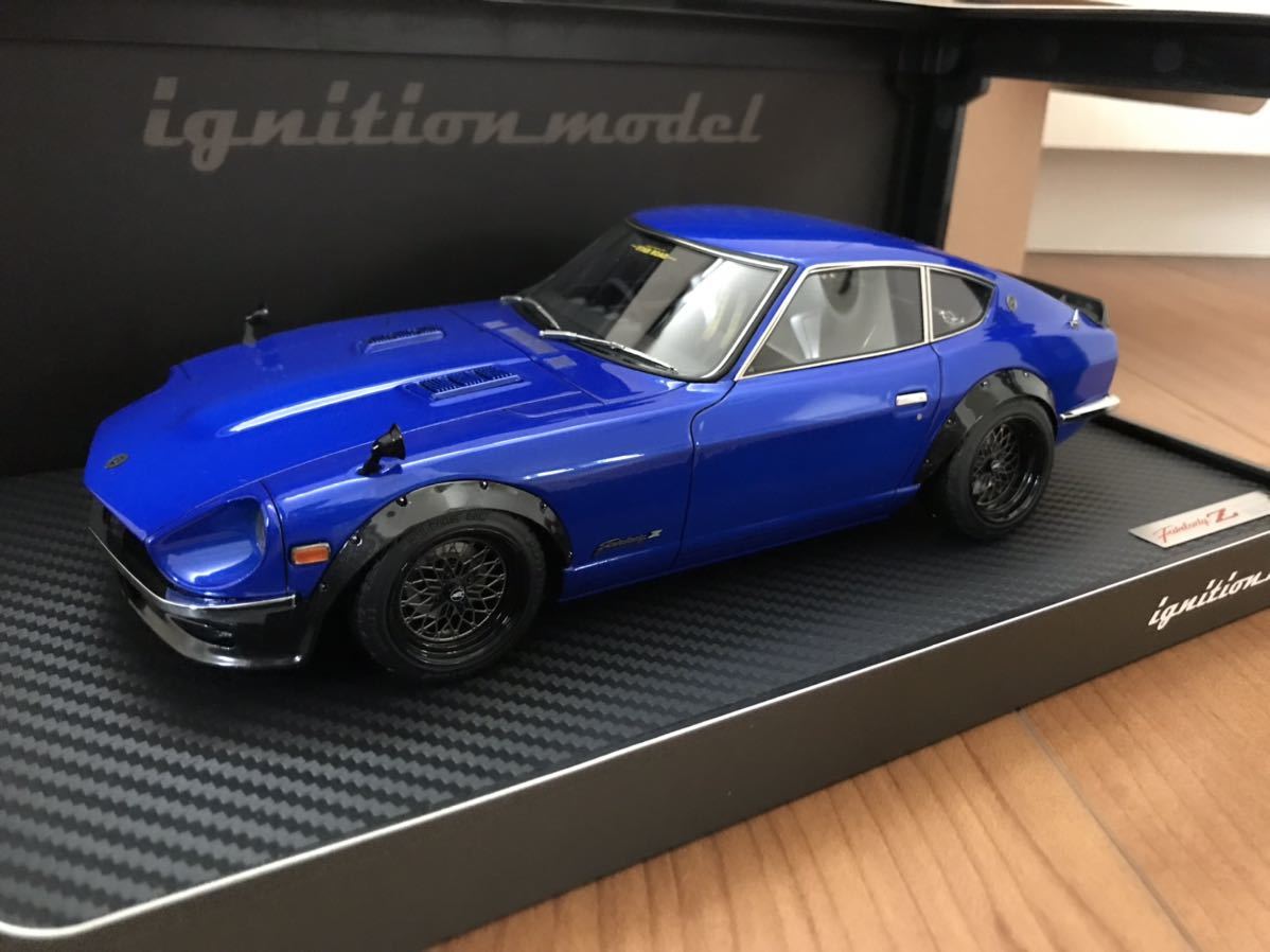 イグニッションモデル 1/18フェアレディ Z S30 スターロード ブルー
