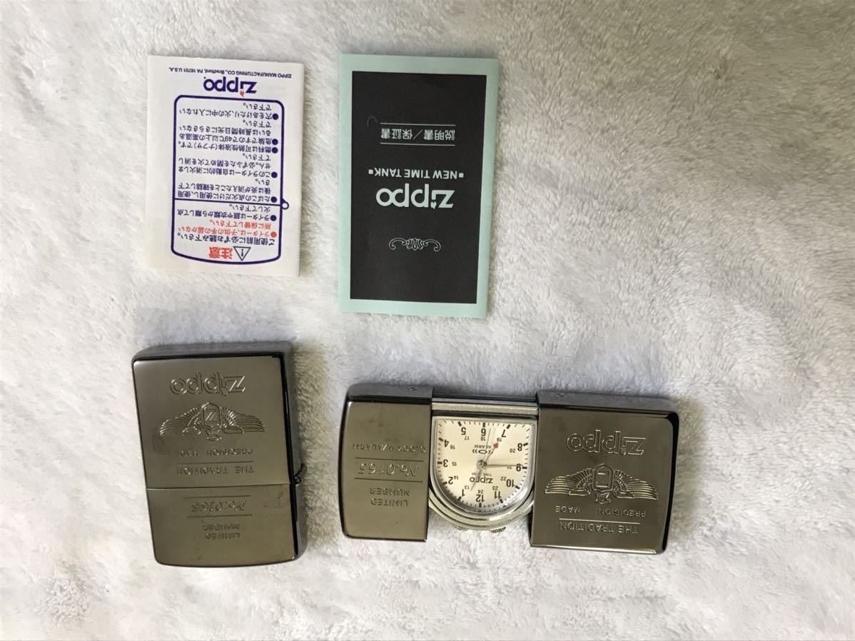 洋服通販 - 新作アイテムを ZIPPO 未 セット 時計 2003年製 ジッポ オイルライター ジッポー その他