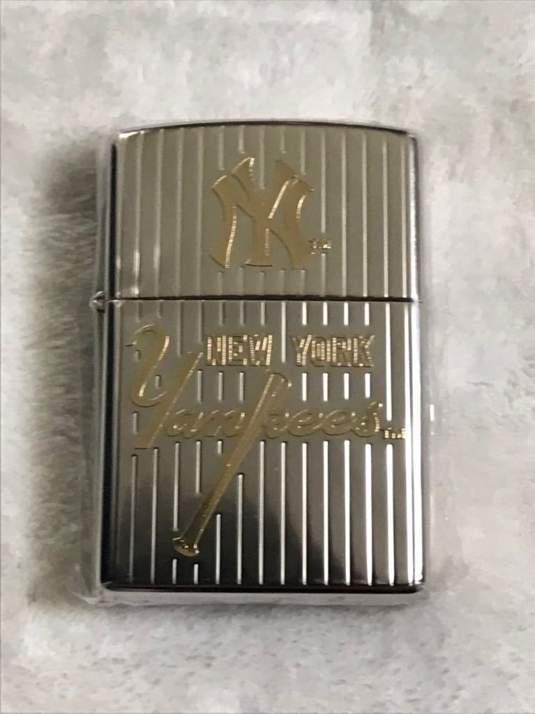 ZIPPO ジッポー ジッポ オイルライター　未使用品　松井秀喜 HIDEKI MTSUI ZIPPO ライター New York Yankees ニューヨークヤンキース_画像1