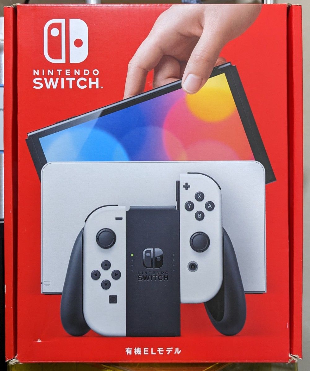 Nintendo Switch 有機ELモデル（白） ニンテンドースイッチ未使用欠品 ...