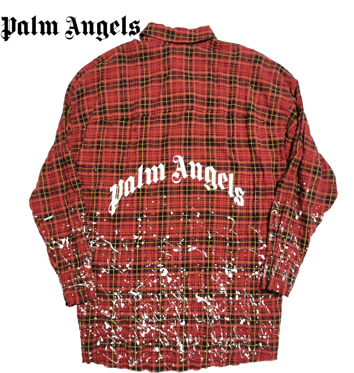 ファッションの palm S パームエンジェルス angels Angels Gジャン パームエンジェルス ロゴ メタル刺繍 テーラードジャケット 46  Palm
