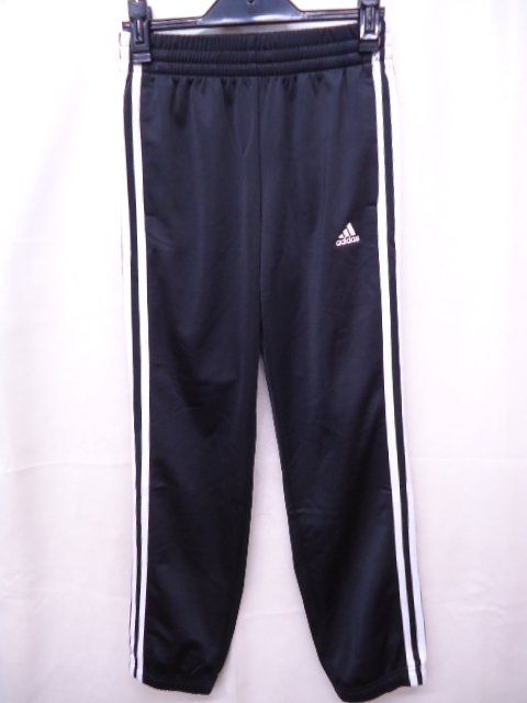 【KCM】Z-adi-39-2s-140★展示品★【adidas/アディダス】ジュニア　ジャージ 上下セット　FTN25-DV1739　ブラック/グレー/ホワイト　140_画像5