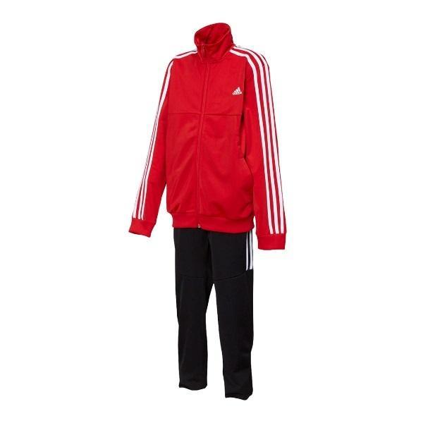 [KCM]Z-adi-1-2s-160* exhibition goods *[adidas/ Adidas ] Junior jersey top and bottom set FTN30-ED6211 red / black size 160