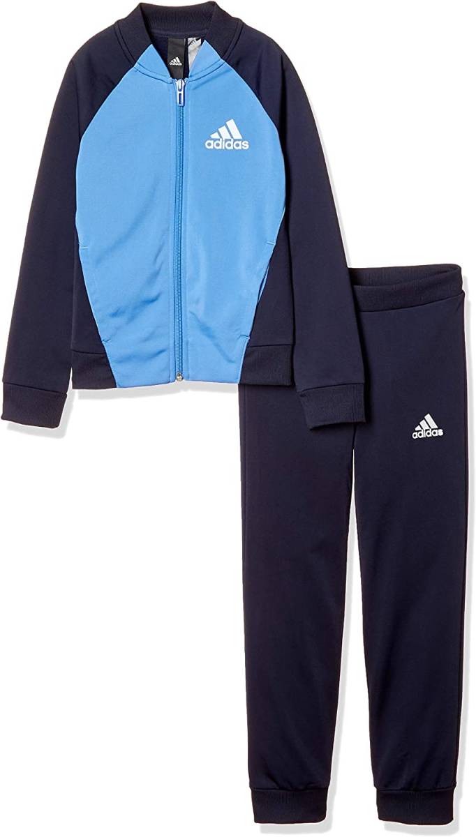 [KCM]Z-adi-8-2s-150* выставленный товар *[adidas/ Adidas ] Junior джерси верх и низ в комплекте FTM51-DV0837 темно-синий / голубой размер 150