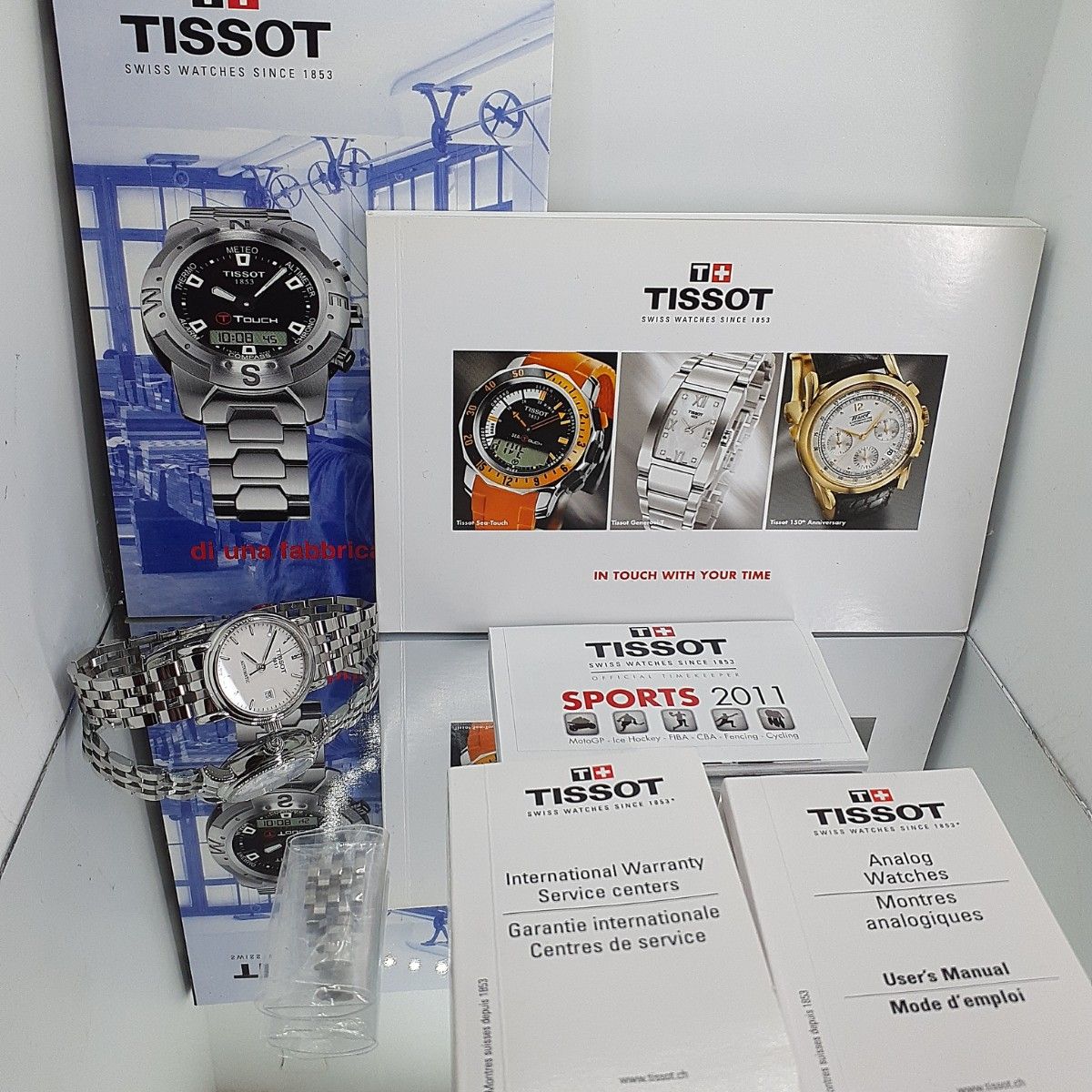 美品 TISSOT ティソ c323/423 自動巻き レディース腕時計 腕時計