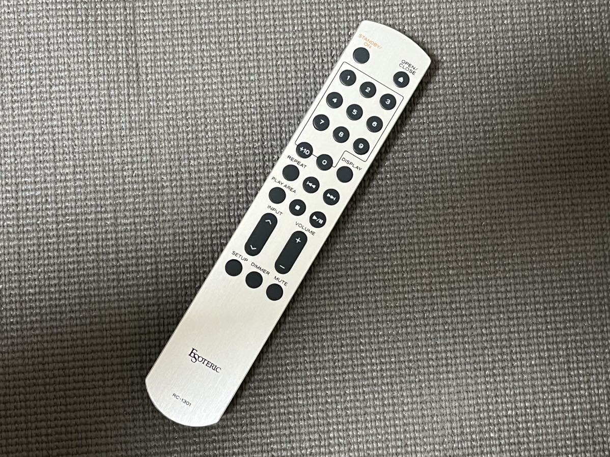Yahoo!オークション - ESOTERIC エソテリック RC-1301 リモコン Yahoo!オークション - ESOTERIC エソテリック RC-1301 リモコン