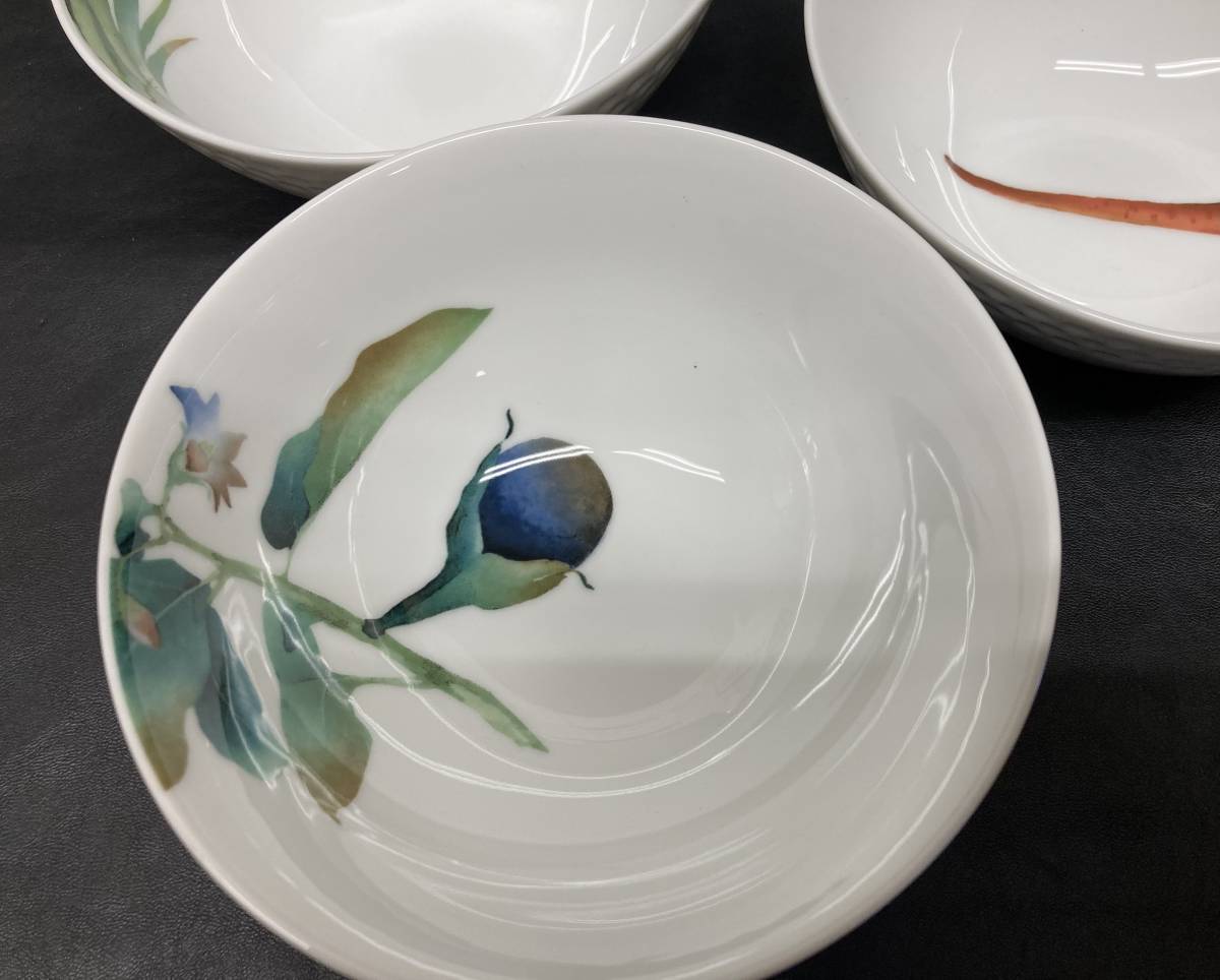 ノリタケ 京香旬彩 ボウル 5枚 まとめ Noritake 食器 野菜 ブランド ...