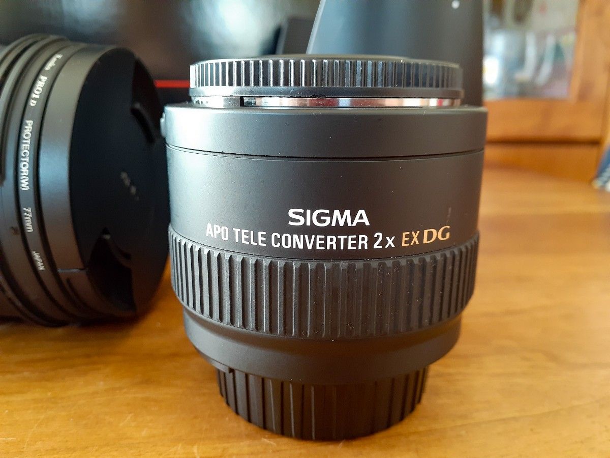 SIGMA 70-200mm F2 8 EX DG OS HSM テレコンセット【ニコン SIGMA 70-200mm F2 8 EX DG OS HSM テレコンセット【ニコン