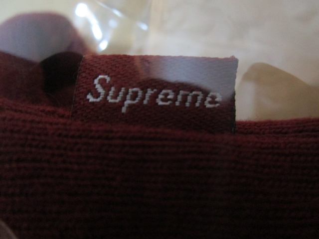 Supreme 22FW week15 Box Logo Crewneck Cardinal シュプリーム