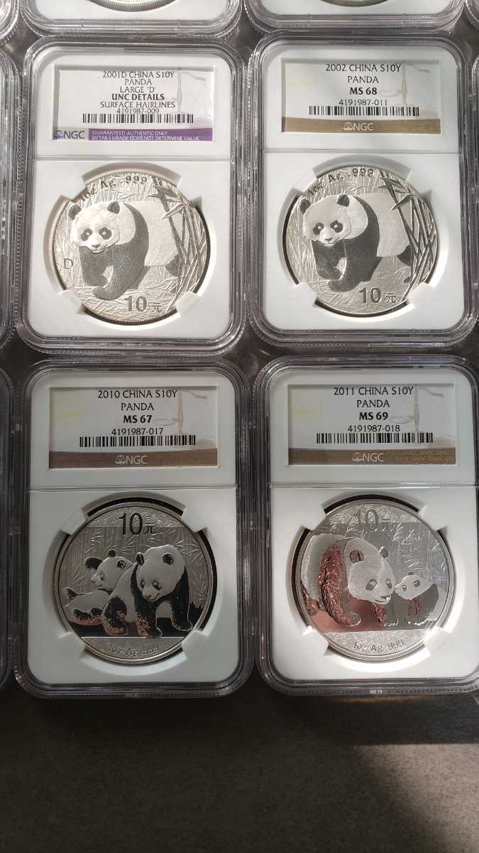 1円スタート】パンダ10元銀貨 22枚 | www.nsi-samy.com