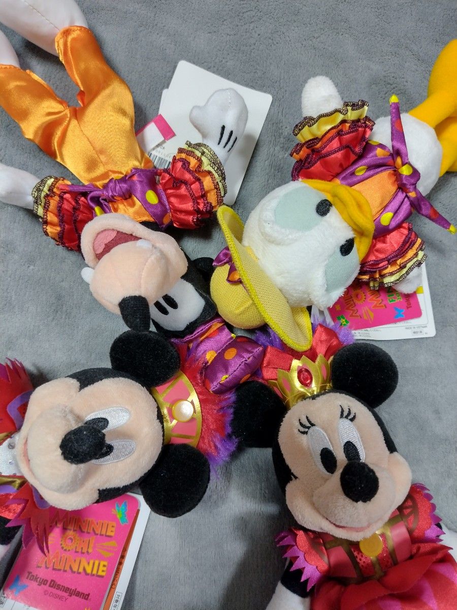 東京ディズニーランド ミニーオーミニー ぬいぐるみバッジ 東京ディズニーランド ミニーオーミニー ぬいぐるみバッジ