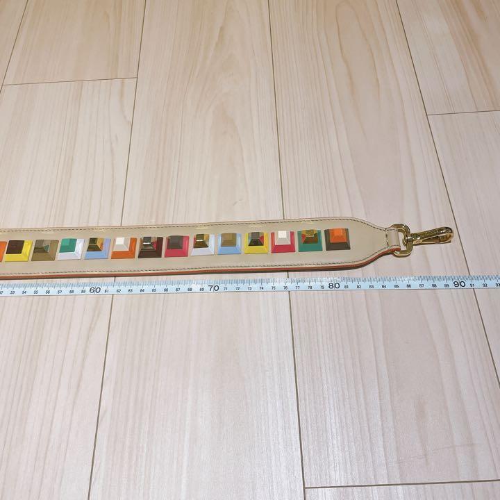 極美品】フェンディ レザー ストラップユー ショルダーストラップ
