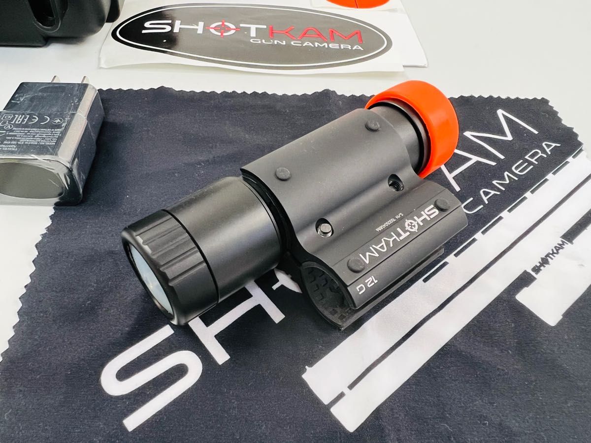 ほぼ新品】SHOTKAM ガンカメラ ショットカム 専用ケース 付属品 クレー
