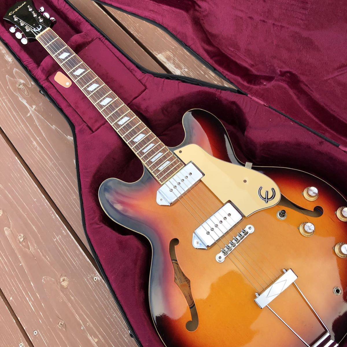 Yahoo!オークション - Epiphone Casino ビンテージ 1988年 日本 Yahoo!オークション - Epiphone Casino ビンテージ 1988年 日本