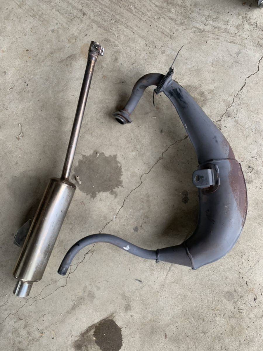  Aprilia RS50 07 year original muffler full exhaust muffler full exhaust aprilia center soup 