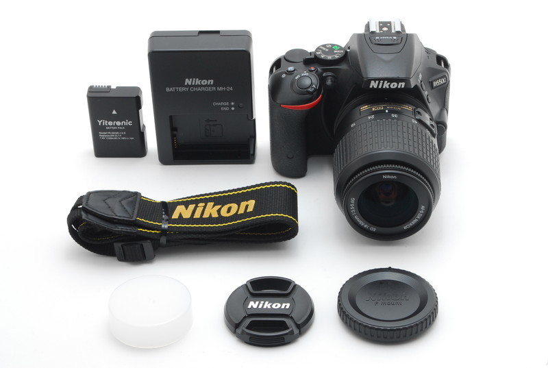 ■ 美品 ■ ニコン Nikon D5500 + AF-S NIKKOR 18-55mm F3.5-5.6G #15275_画像2
