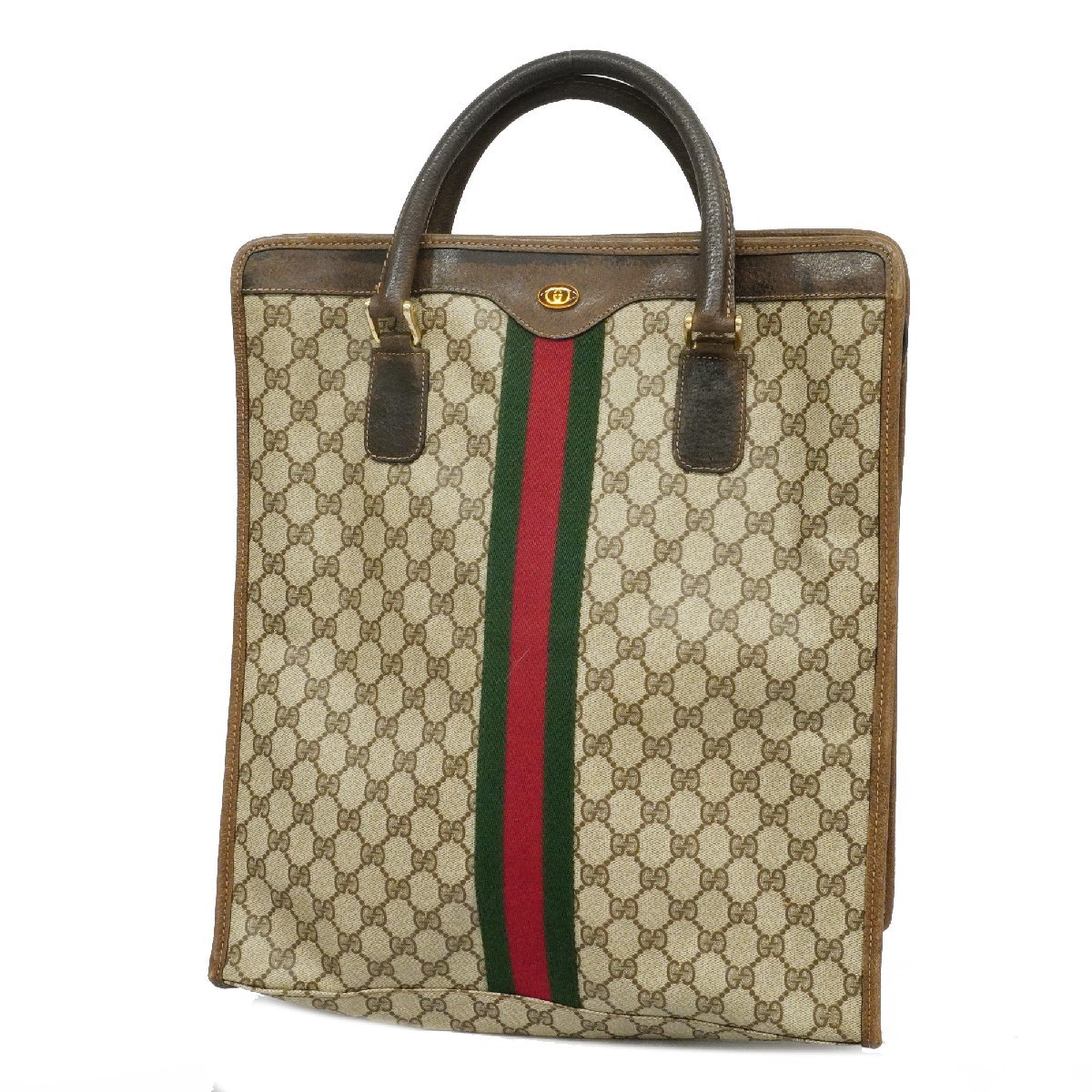 2021新発 GUCCI グッチ ハンドバッグ シェリー GG スプリーム トート