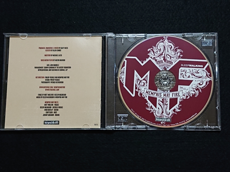 輸入盤 Memphis May Fire CD5枚セット / [Unconditional] [Challenger] [The Hollow] [Between The Lies] [Sleepwalking]の画像4