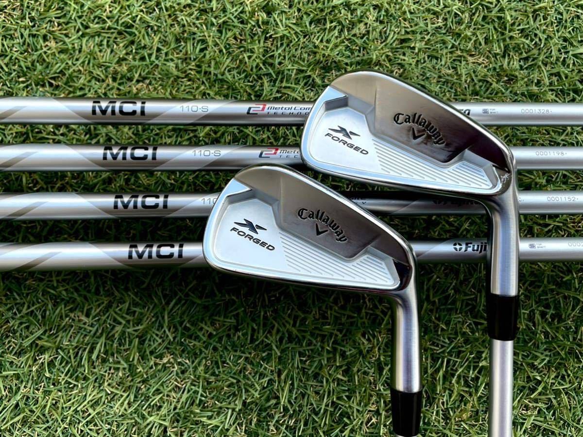キャロウェイ X FORGED STAR 2021 5-9.PW MCI110 レアセッティング 国内正規品