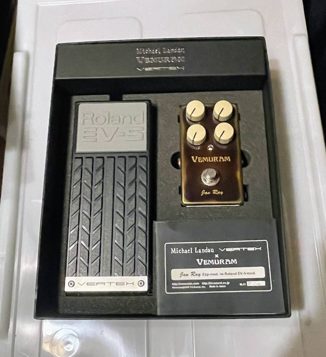 Yahoo!オークション - 【幻の初期限定】VEMURAM Jan Ray/Roland Yahoo!オークション - 【幻の初期限定】VEMURAM Jan Ray/Roland