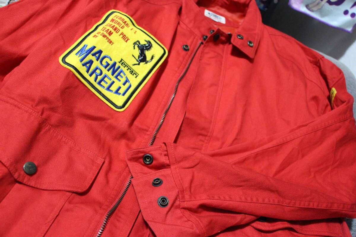 【希少】マニエッティ・マレリ　フェラーリ　1989年　F-1ジャケット　ヴィンテージ　Ferrari マンセル　ベルガー