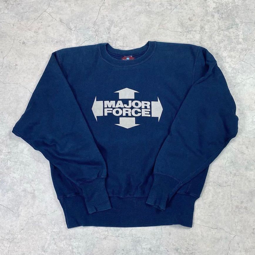 MAJOR FORCE 90s チャンピオン リバースウィーブ スウェット RW-