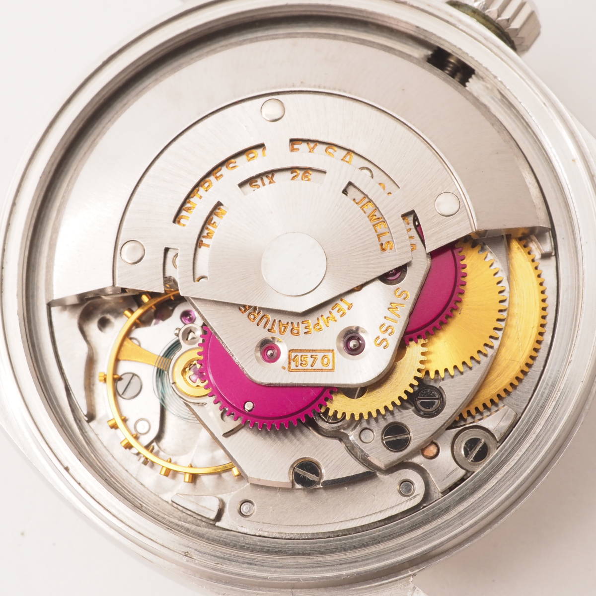 ロレックス オイスターパーペチュアル デイトジャスト Ref,1601 ROLEX OYSTER DATEJUST Cal,1570 自動巻 メンズ 男性 腕時計[1534348]ZQ6