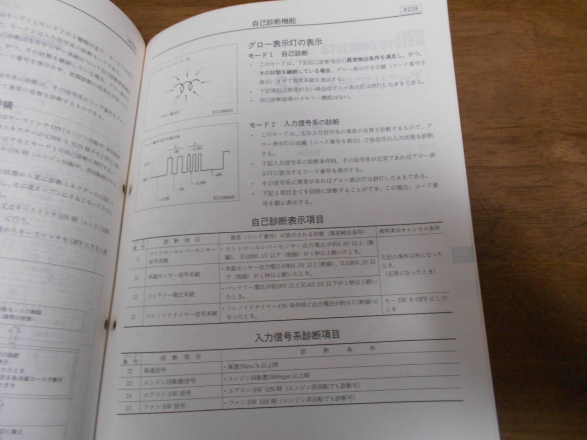 I2744 / セドリック/グロリア / CEDRIC/GLORIA 営業車 　QJY31,MJY31,CMJY31 Y-UJY31型 整備要領書 追補版Ⅴ 96-9_画像3