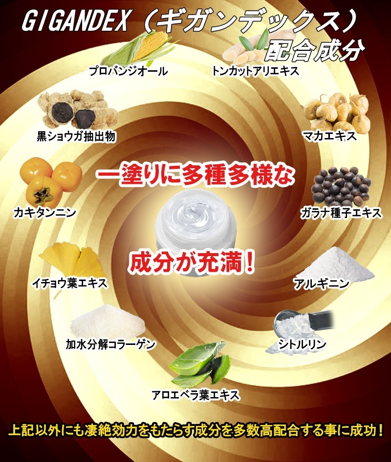 GIGANDEX(ギガンデックス)~男性用マッサージクリーム~|PayPayフリマ