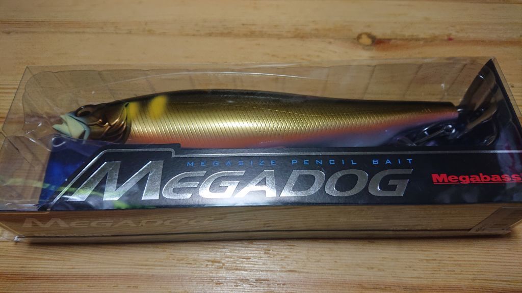 メガバス メガドッグ 220 和金 落ちアユ 新品 megabass MEGADOG メガドック WAKIN OCHIAYU DOG-X ポップエックス X POP X MAX_画像2