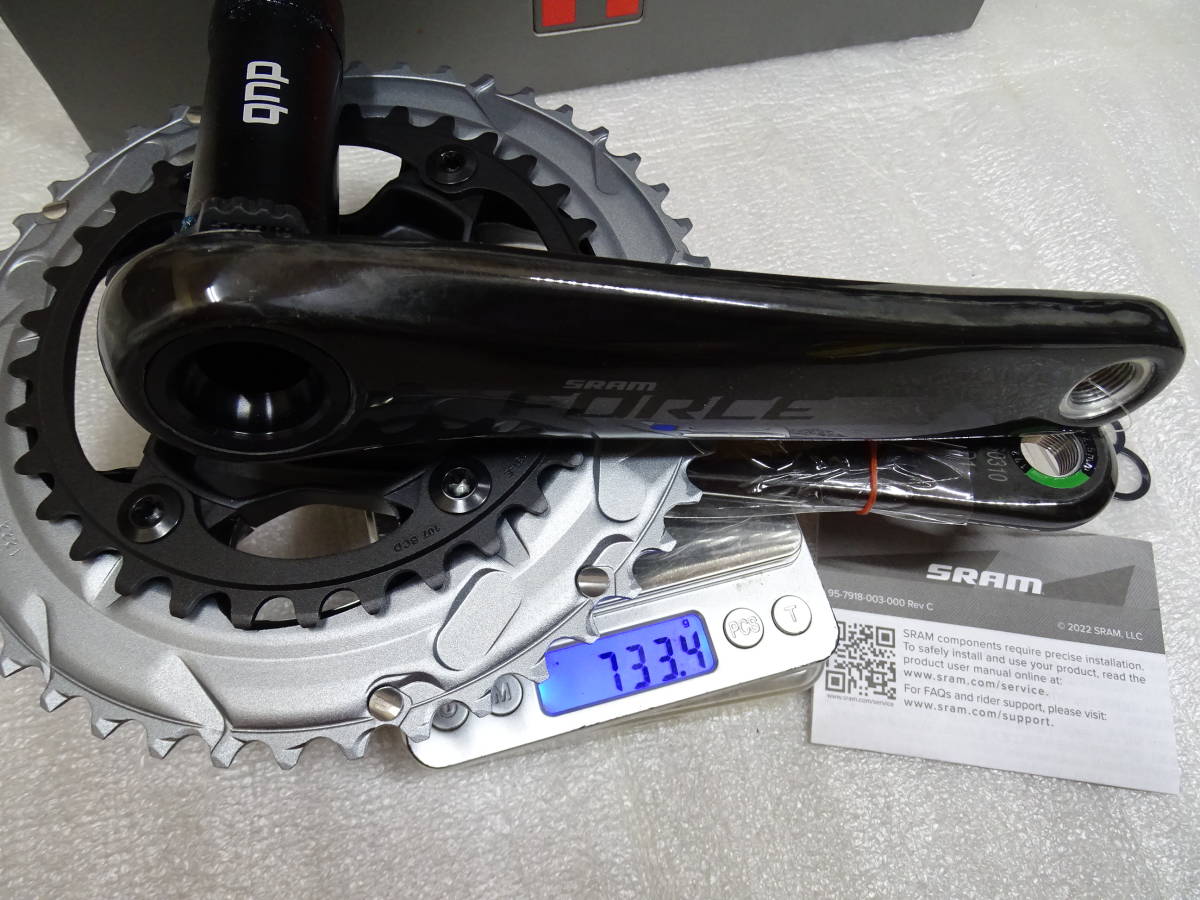 新品 SRAM スラム FORCE AXS dub 172.5mm 46/33T 2x12s クランクセット 未使用品 _画像10