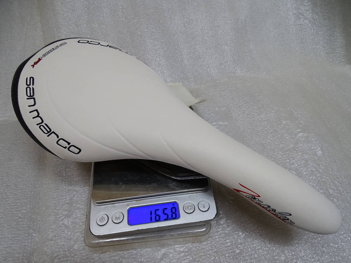 San Marco ZONCOLAN CARBON FX carbon rail saddle white unused 