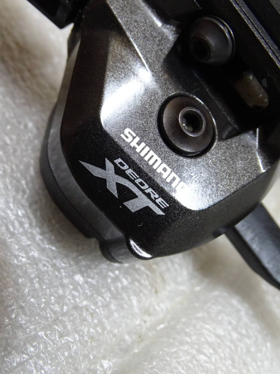 新品 SHIMANO DEORE XT 2x11s シフトレバー SL-M8000-IR 左右セット_画像3