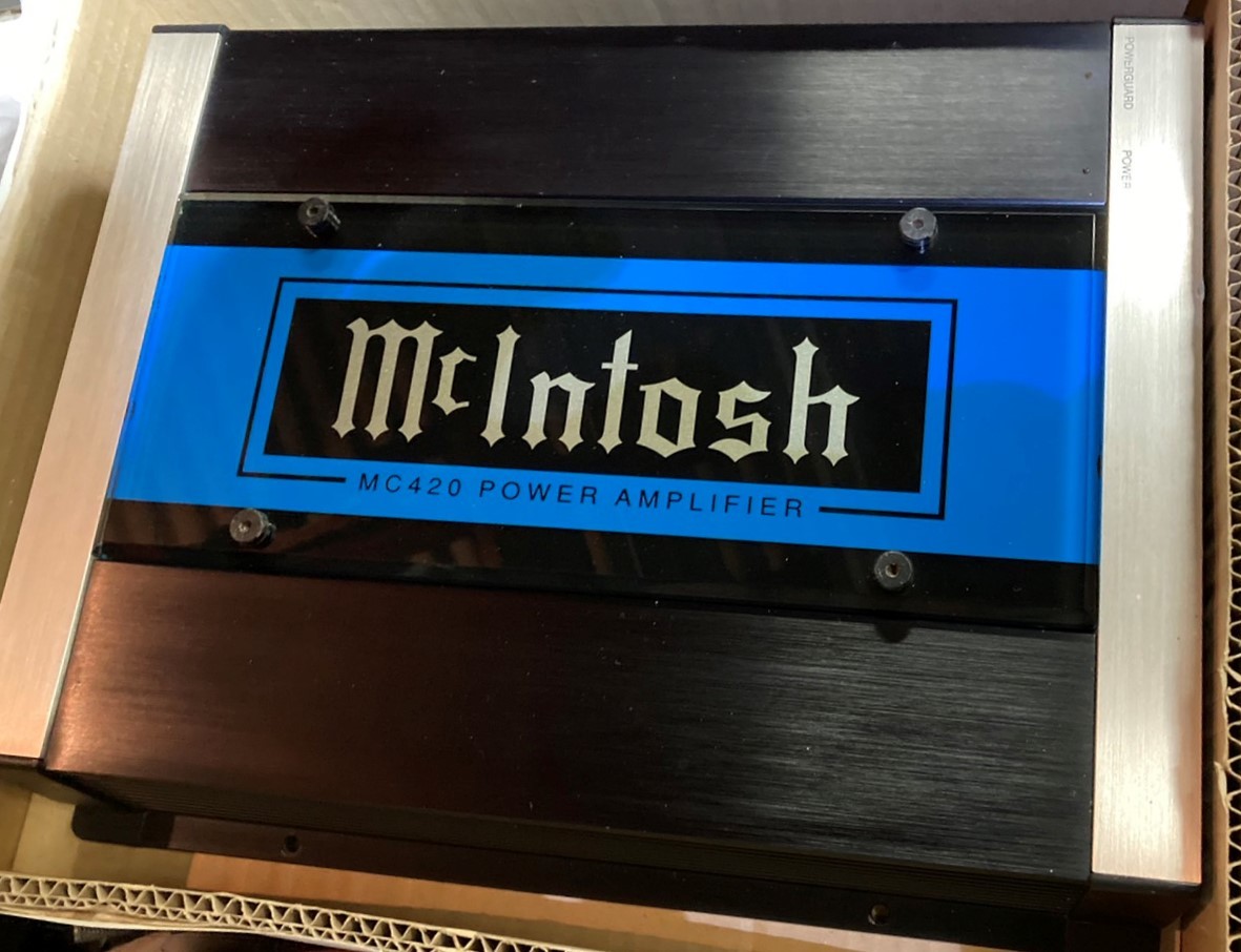 McIntosh マッキントッシュ　MC420　4ch　パワーアンプ
