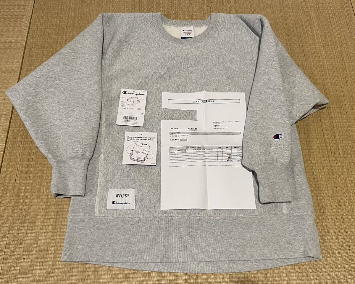 本日特価】 wtaps champion ACADEMY CREW NECK ecousarecycling.com