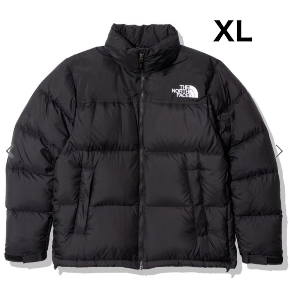 【XLサイズ】 ザ ノースフェイス ヌプシジャケット メンズ Nuptse Jacket ブラック K ND92234 ダウンジャケット [新品 国内正規品]