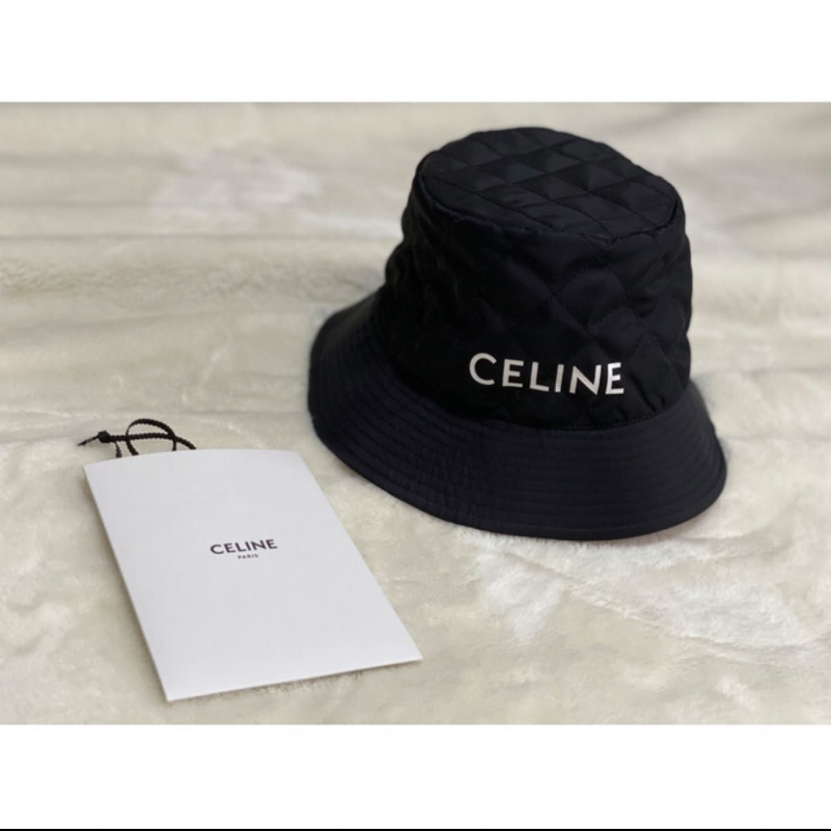 ファッション CELINE バケットハット セリーヌ Mサイズ 未使用